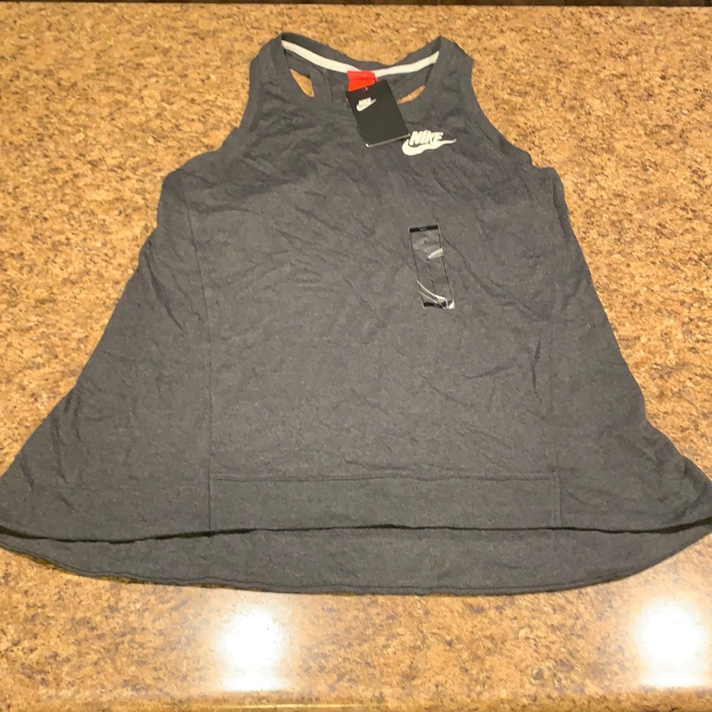 NWT Nike Tank Top Gray Large